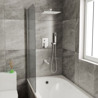 Душевая система DQ Bayern.Liszt DA1515608A04 белый матовый